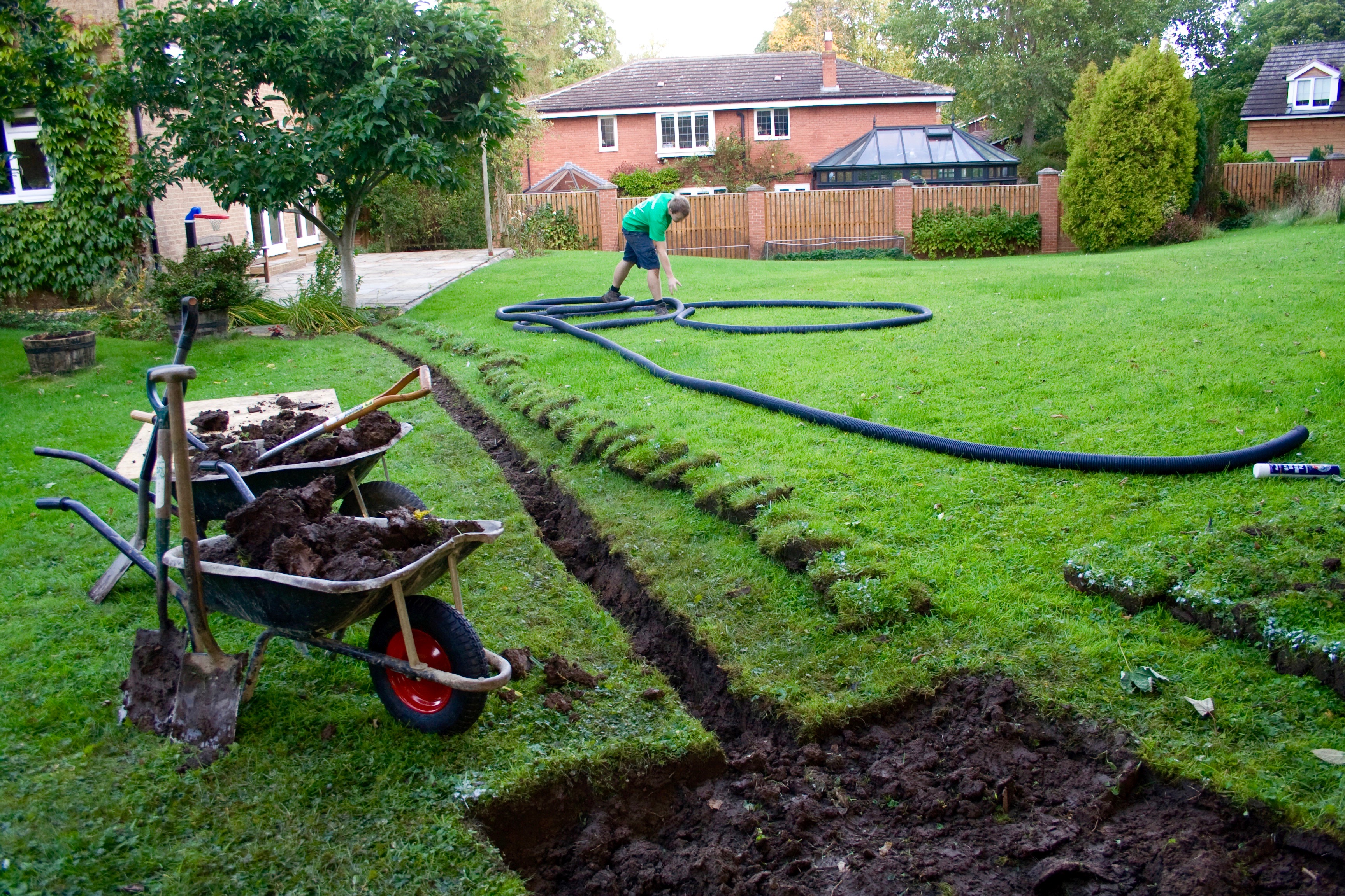 Garden Drainage Solutions Stockton Green Onion Landscaping