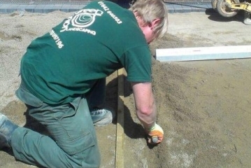 Herringbone Block Paving