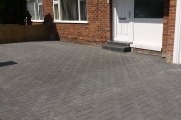 Herringbone Block Paving