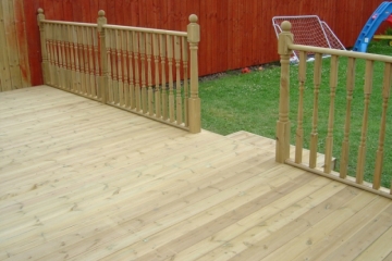 Raised Decking Area