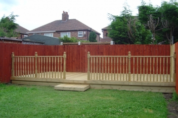 Raised Decking Area