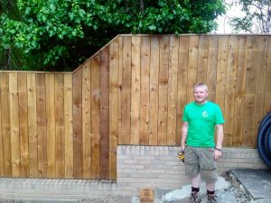 timber fence, wooden fences, garden fencing, garden fence, fences, Stockton, Wynyard, Fairfield, Stockton, Green Onion Landscaping,closeboard fencing 