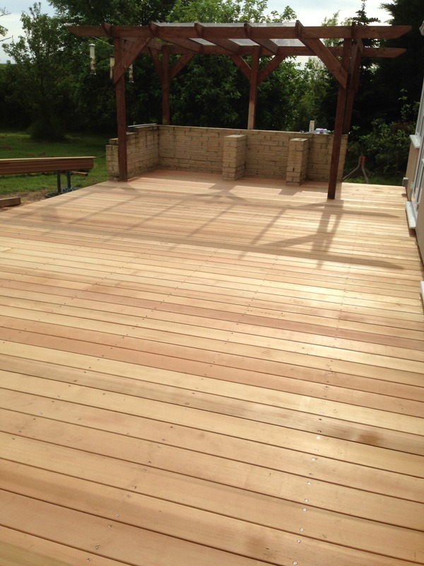 hard and soft landscaping- cedar wood decking, Stockton, darlington landscapers, Green, Onion, Landscaping