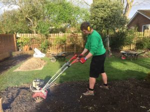 Niall Bean, Garden maintenance, garden tidy, garden weeding, borders, rotorvating,hedge trimming, lawn mowing, tidying borders, pruning, weeding, planting, removing shrubs, Green Onion Landscaping, Teesside, Stockton, Darlington, Middlesbrough, Landscapers, landscape design 