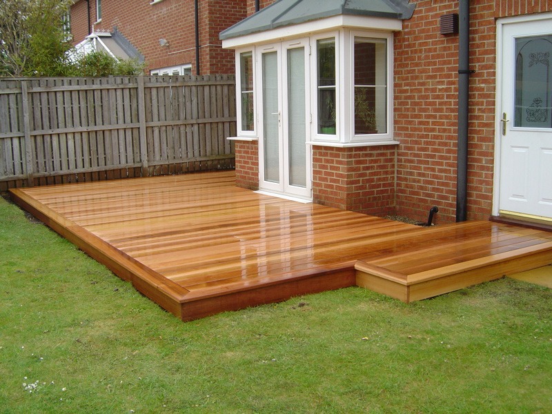 Cedarwood, Cedar wood decking, decking, design, Green Onion landscaping, Stockton, darlington decking specialists