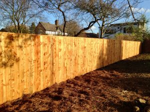 close board fence, garden fence, garden fencing, fencing, fence, slat panel fencing, concrete security fencing, Green Onion Landscaping, Stockton, Wynyard, Fairfield, Landscaping, 