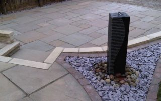 Water feature, granite, landscapers Stockton, Green Onion Landscaping, Paving, slate, patio