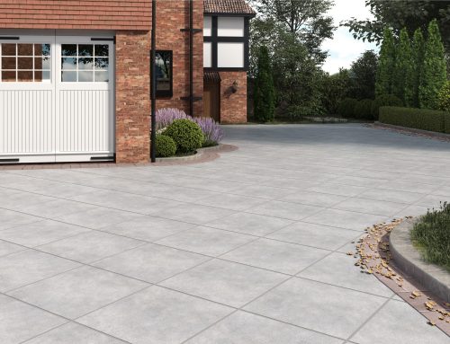 Porcelain paving