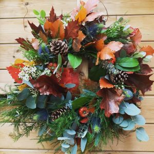 wreaths-for-all-ocassions-stockton-Teesside-county-durham-Fairfield,green-onion-landscaping-atumn-doorwreaths-