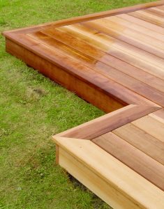 Cedar-wood-cedarwood-decking-decked-garden decking-decking design-landscapers-Stockton-Darlington-Middlesbrough-Stockton