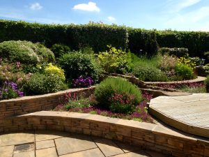 Soft landscaping, landscaping, planting, Whinney Hill, Teesside, Hartburn, Fairfield, borders, Green Onion landscaping, shrubs, trees, flowers,