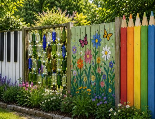 Quirky garden fence ideas